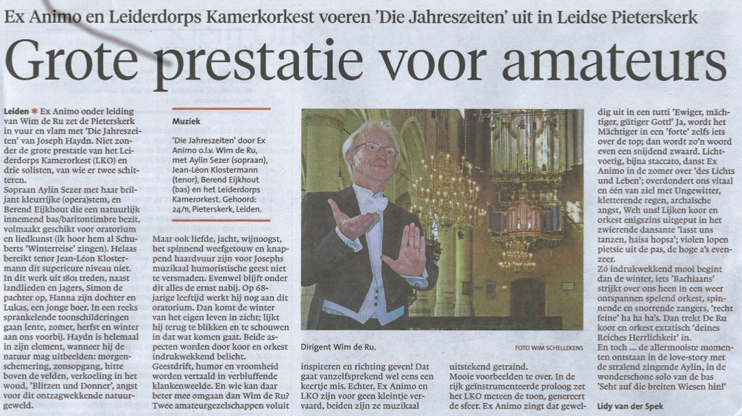 Recensie Leids Dagblad 20171127